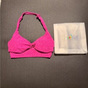Bombshell Sportswear Fuchsia BACKLESS BRA